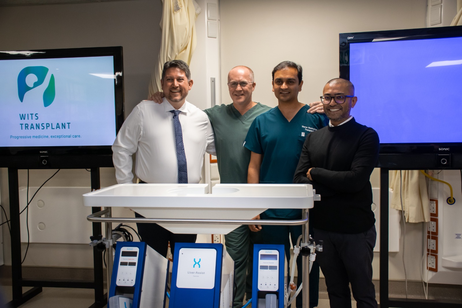 Media Release – New liver perfusion technology marks a breakthrough for transplant care in South Africa at Wits Donald Gordon Medical Centre